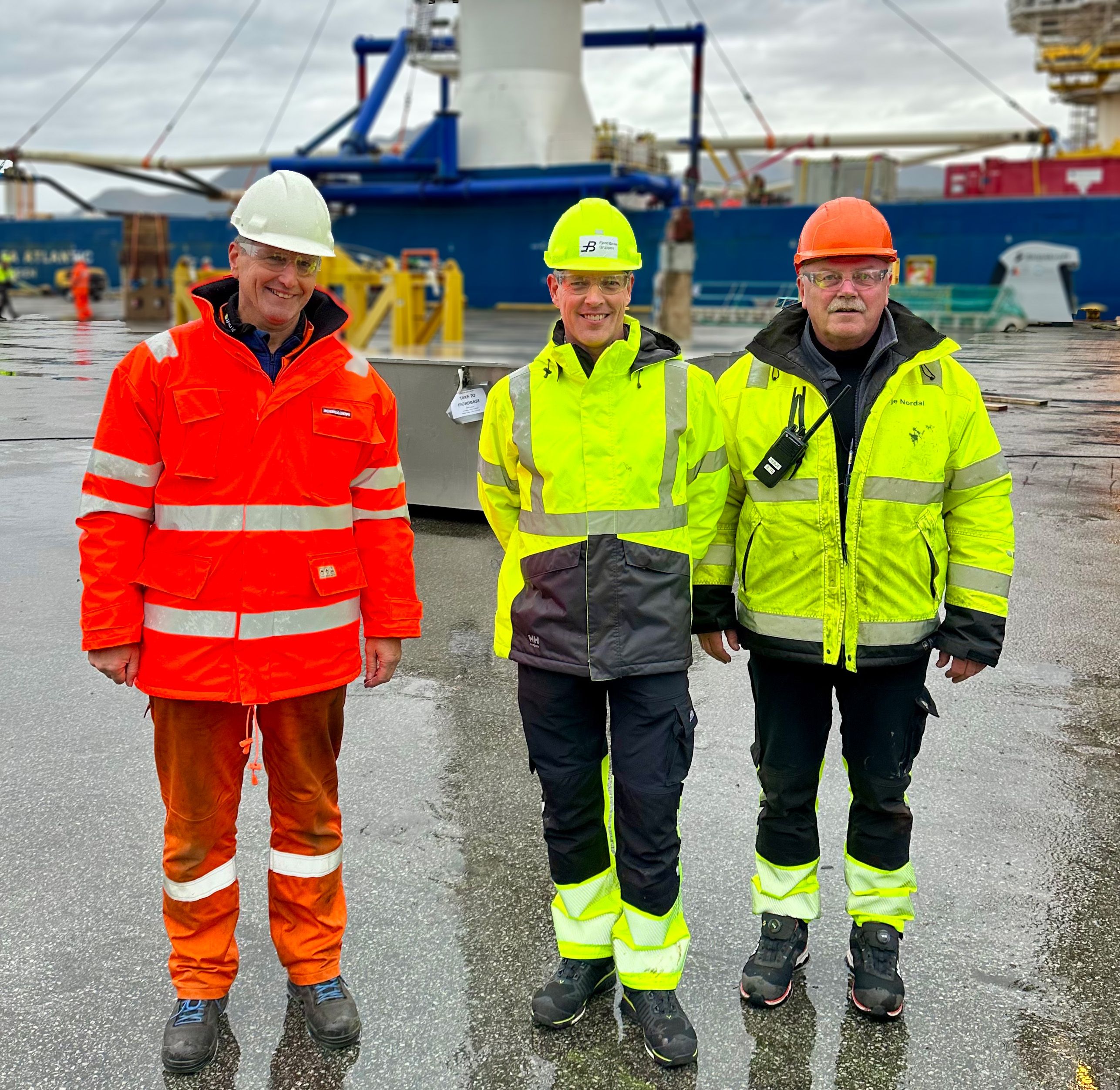 Vellykket start for Westcon sitt prosjekt med spools på Fjord Base