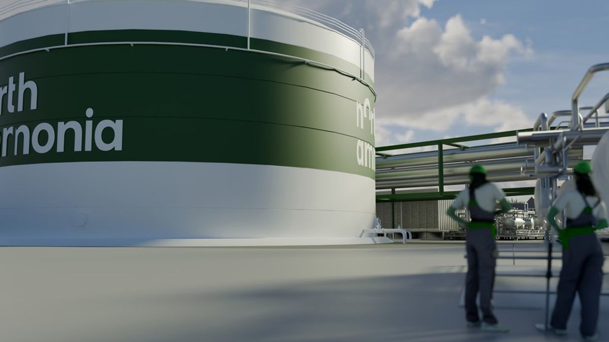 North Ammonia AS og Fjord Base Holding går sammen om utvikling av grønn ammoniakkproduksjon på Fjord Base i Florø