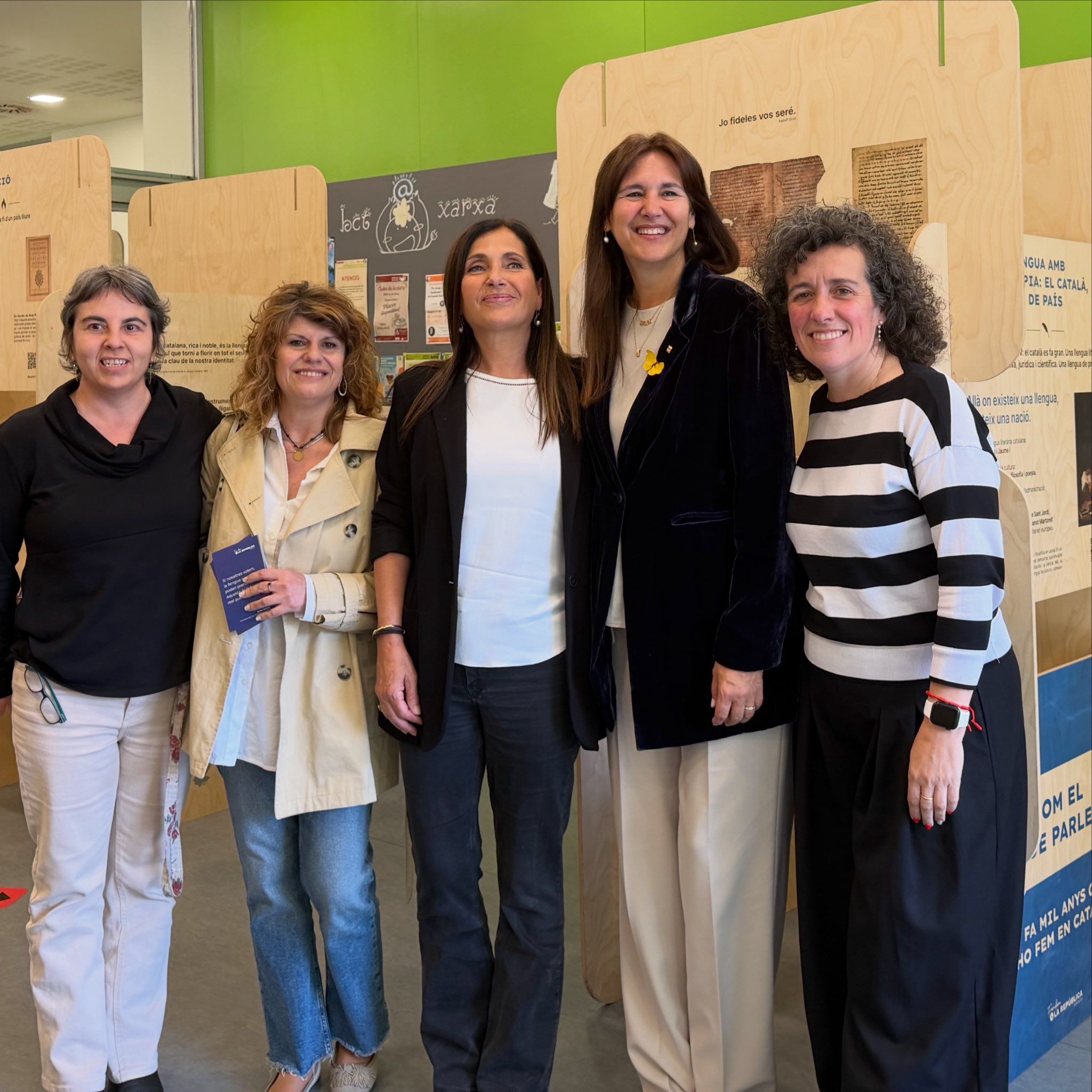 Inauguració a Terrassa de l’exposició “Som el que parlem, i fa mil anys que ho fem en català”
