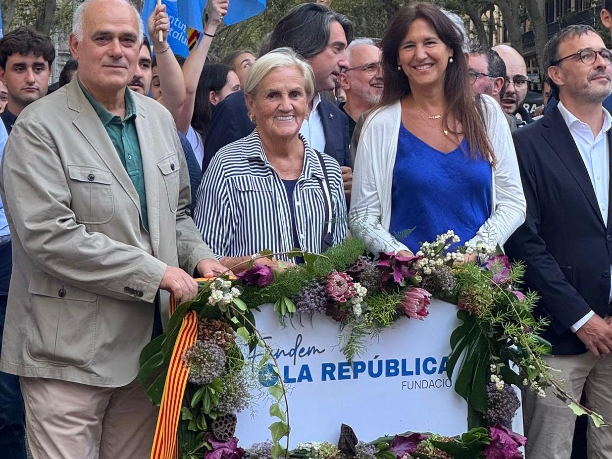 La Fundació Fundem la República ret homenatge a Rafael Casanova en la Diada Nacional de Catalunya