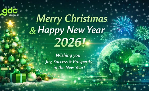 Merry Christmas & Happy New Year 2026 from GDC Services