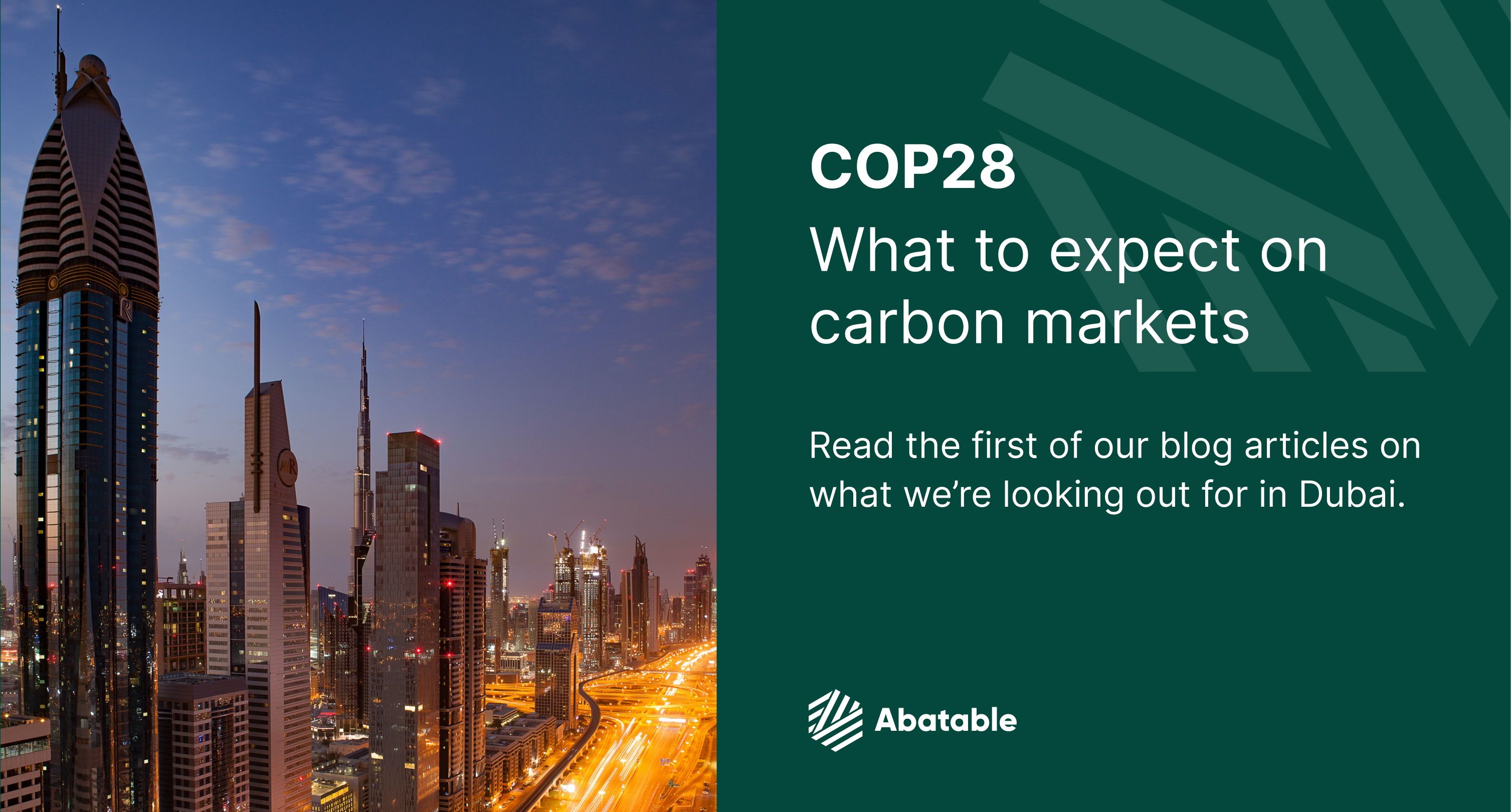 COP28: What To Expect On Carbon Markets. Part One – Article 6.2