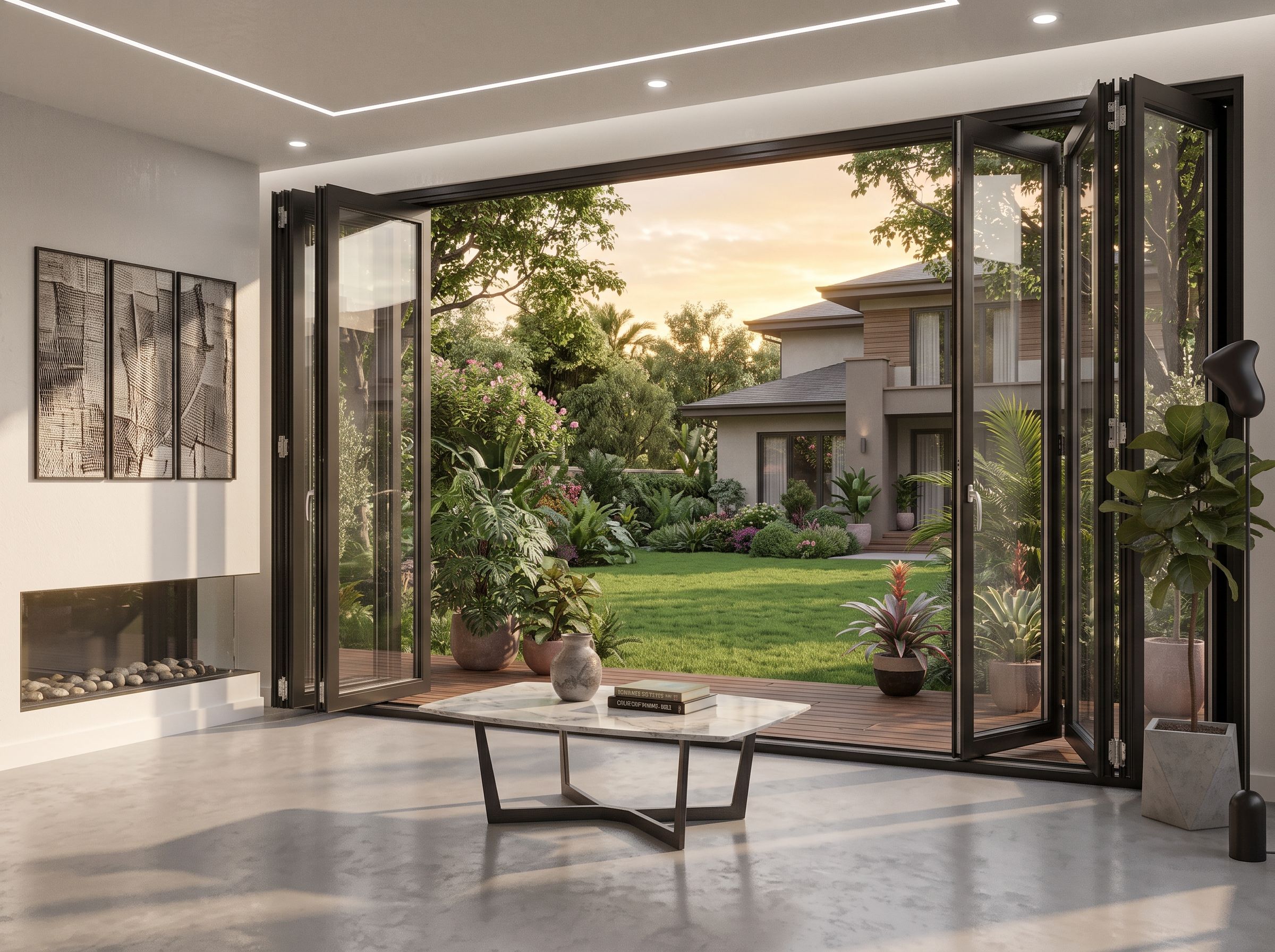 Mampara PVC Plegable