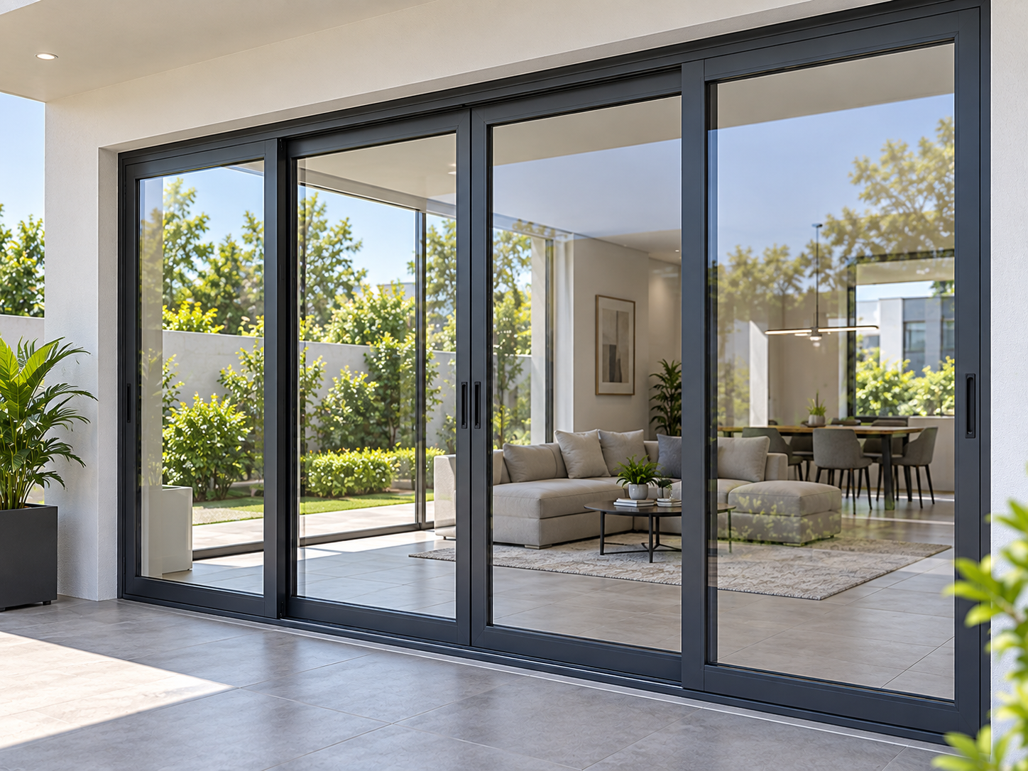 Ventana de aluminio Serie 71