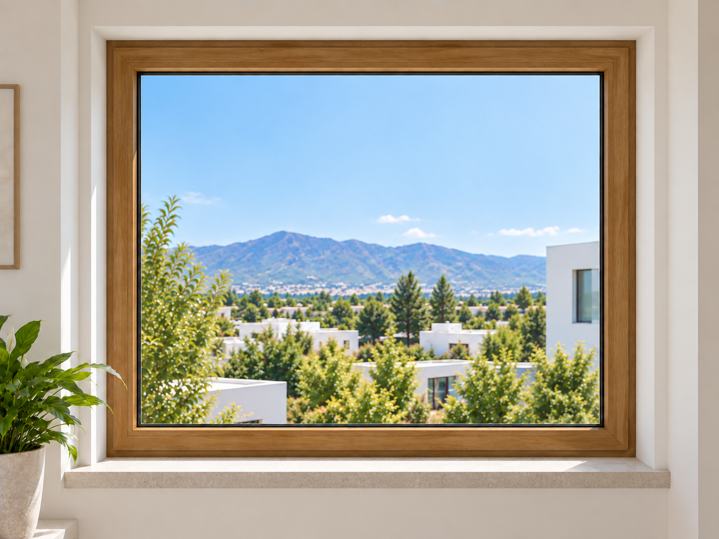 Ventana PVC con apertura Fija