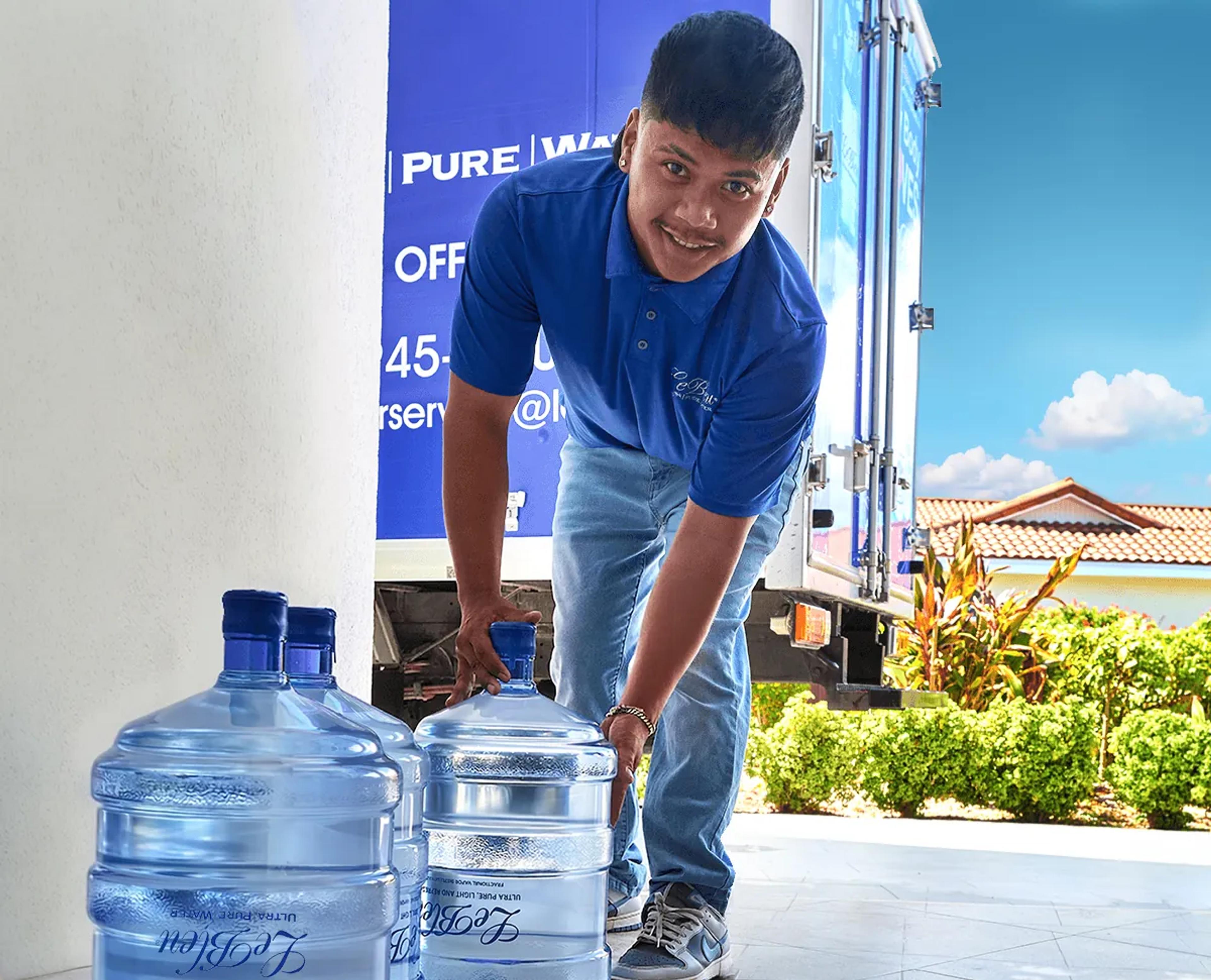 Le Bleu Residential Water Delivery