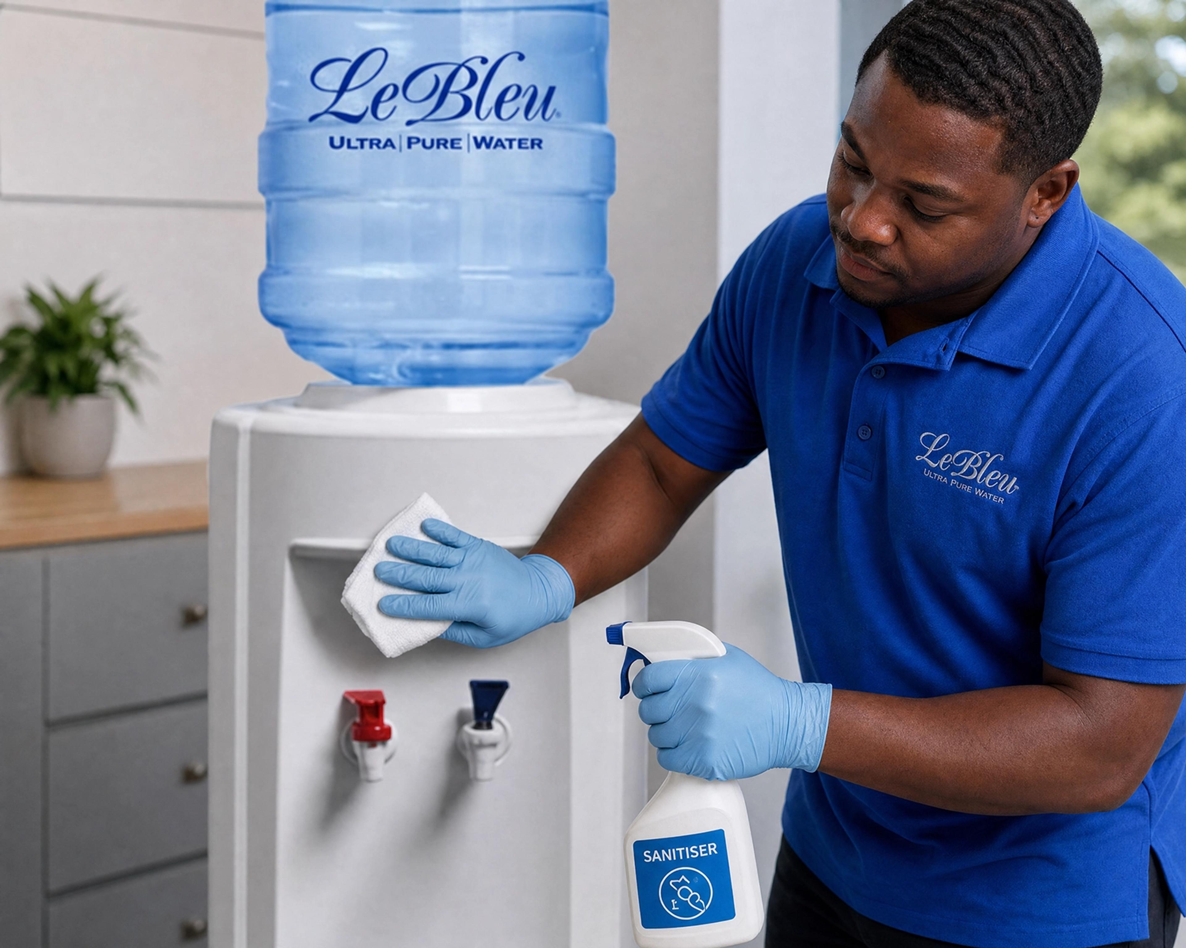Le Bleu cooler cleaning service
