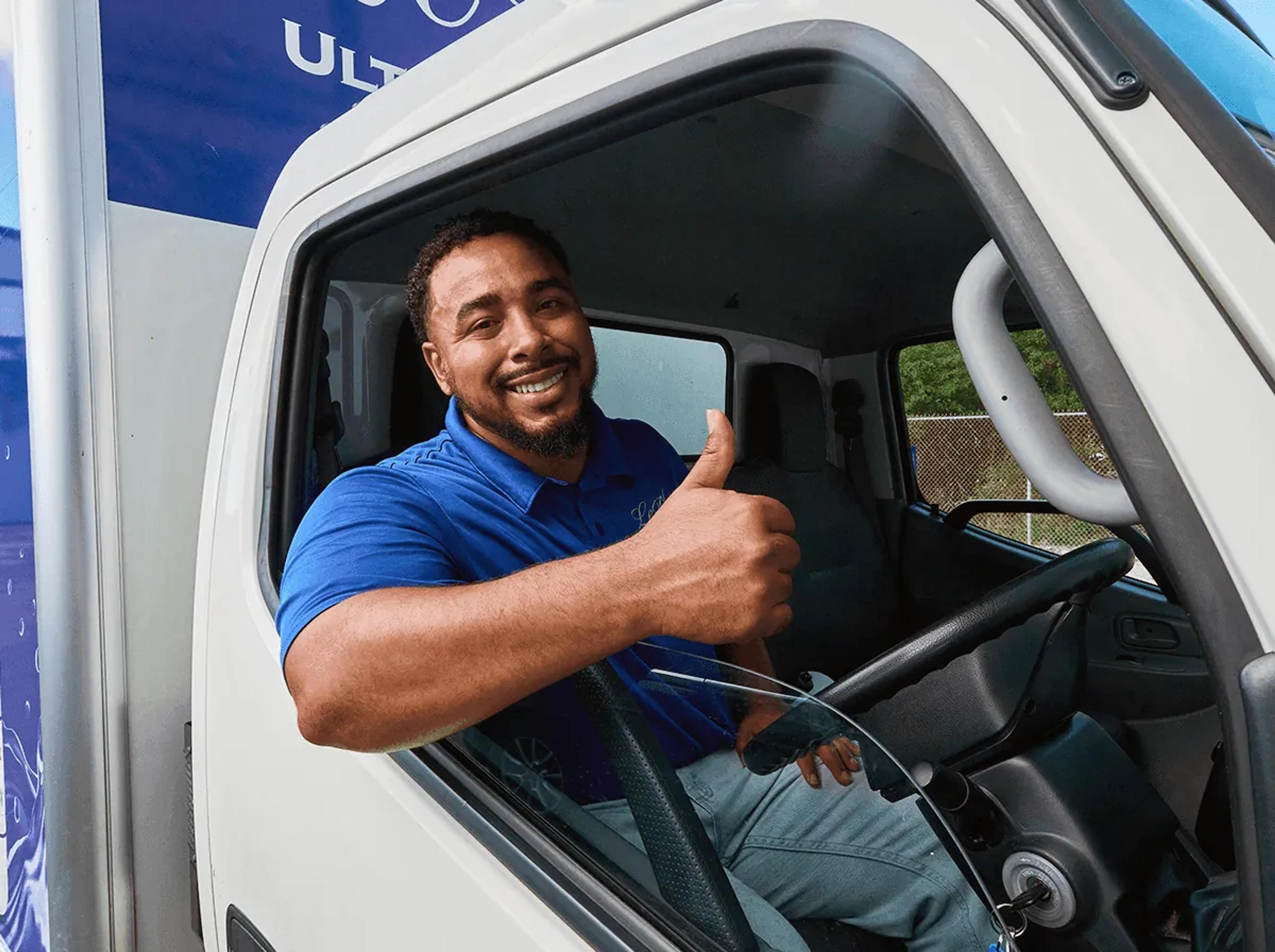 Le Bleu Commercial Water Delivery
