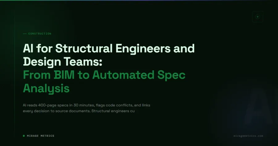 AI Structural Engineering Design Tools and BIM Analysis