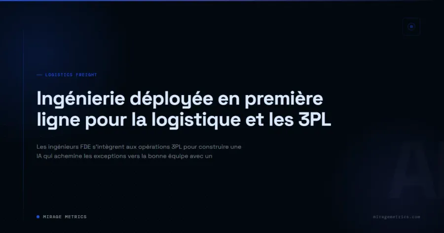 Ingénierie déployée logistique: optimisez votre 3PL