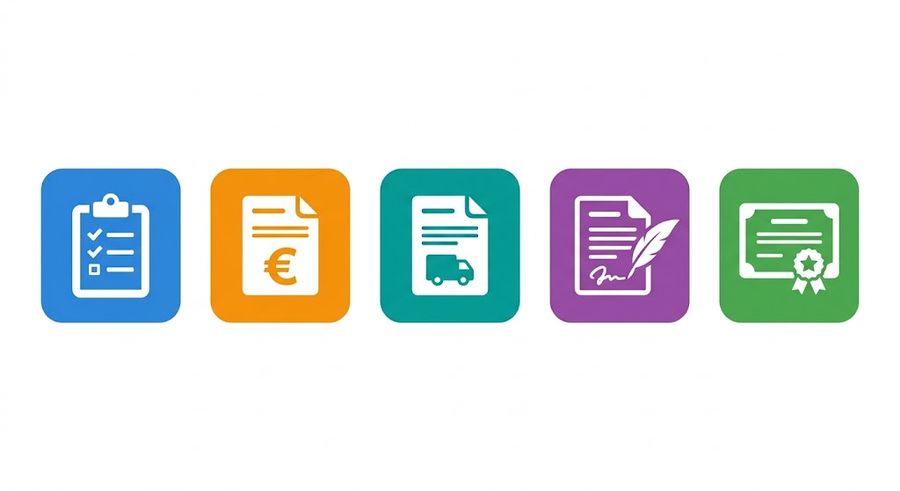The five most time-consuming industrial document flows: orders, invoices, transport, contracts, regulatory