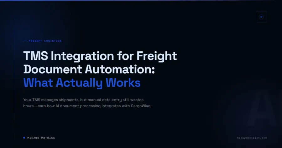 TMS Integration Freight Document Automation: What Works