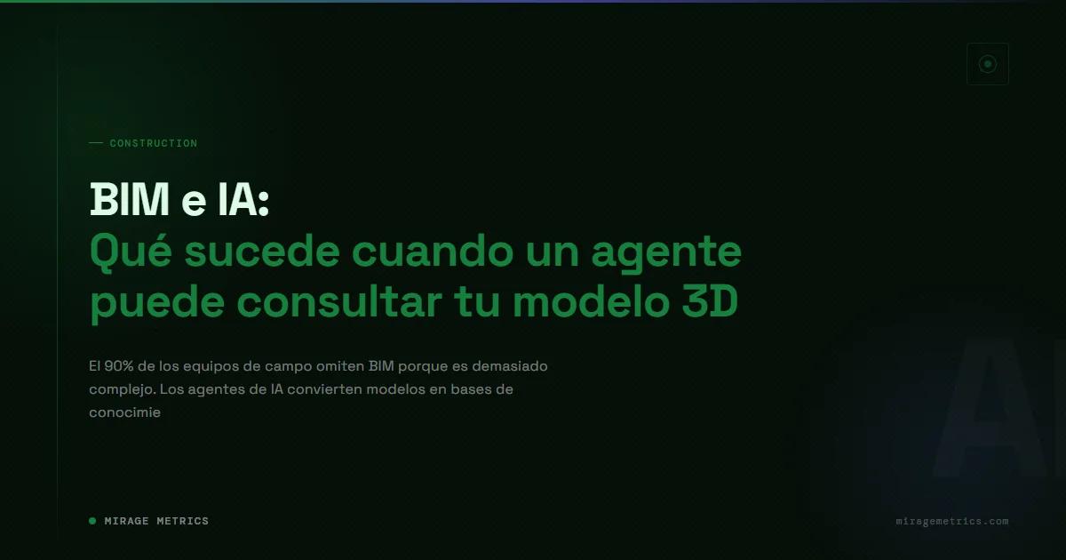 BIM inteligencia artificial: consultar modelos 3D