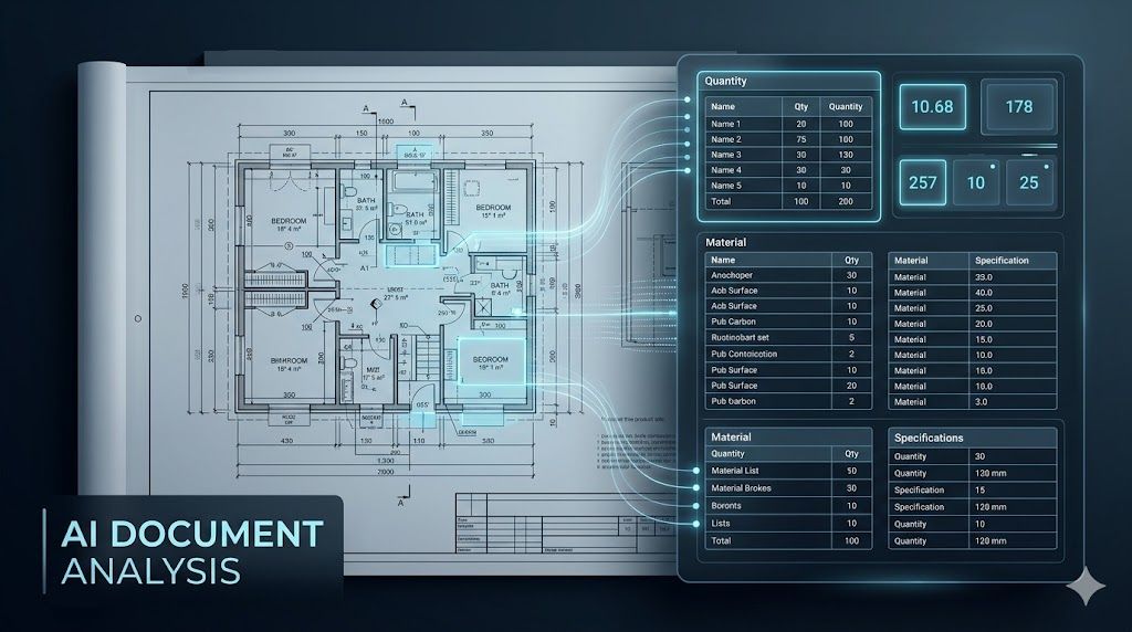 AI Construction Document Analysis: Plans, BOQs, Specs (2026)