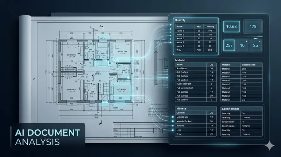 AI for Construction Document Analysis: Use Cases