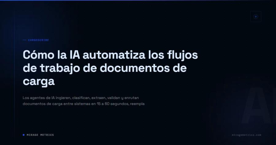 IA automatiza flujos de trabajo documentos de carga