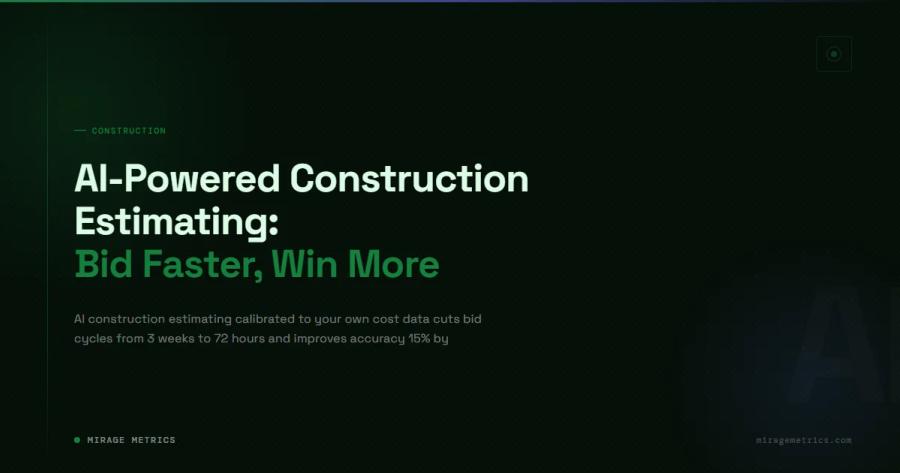 AI-Powered Construction Estimating: Bid Faster, Win More