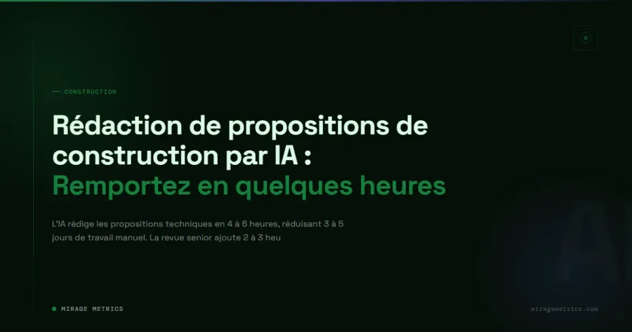 Rédaction de propositions par IA: gagnez du temps