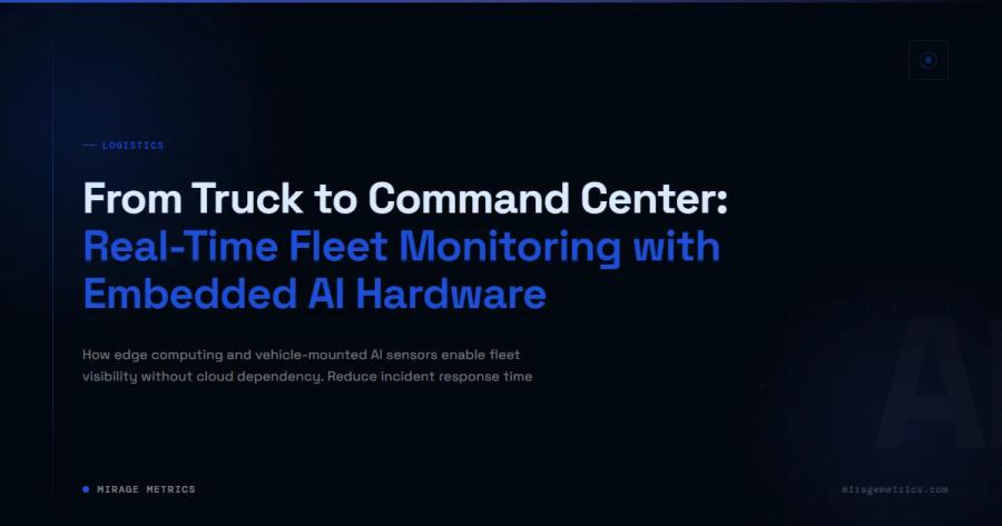From Truck to Command Center: Real-Time Fleet Monitoring with Embedded AI Hardware
