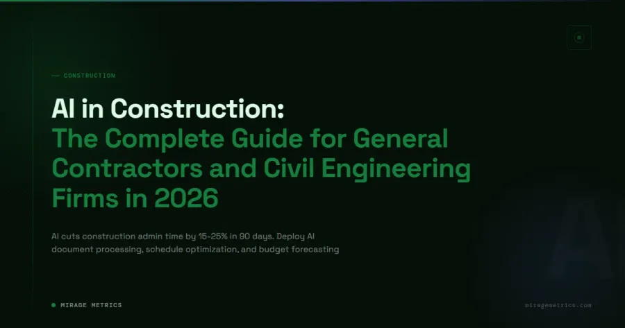 AI in Construction: Complete Guide for Contractors 2026