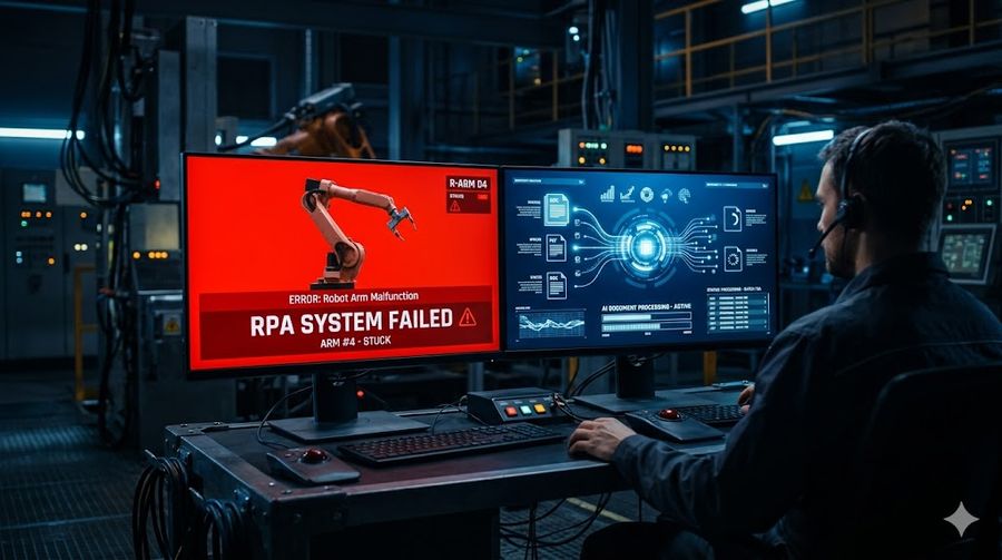 AI Agents vs RPA: Why Industrial Operations Are Making the Switch