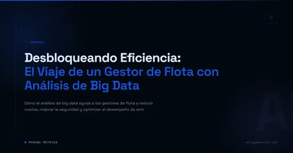 Mantenimiento Predictivo para Gestores de Flota
