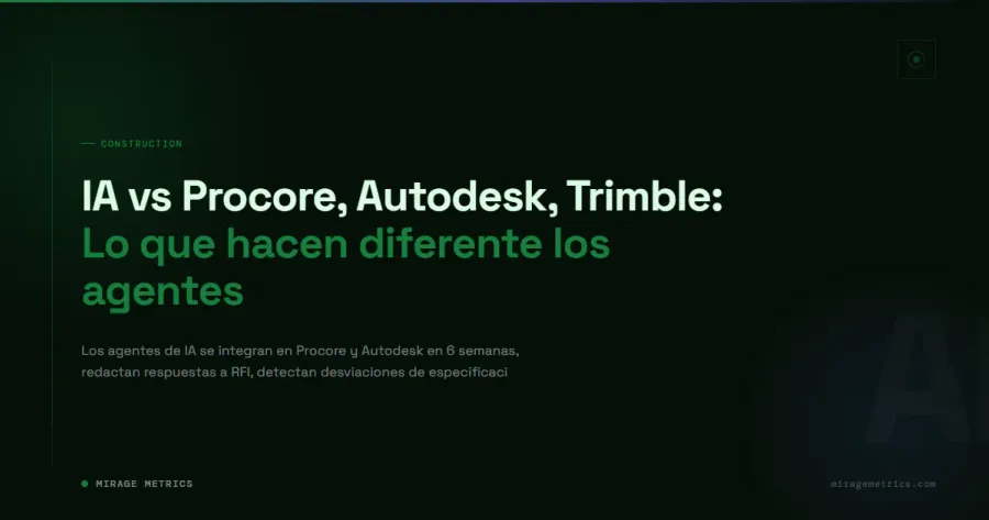 IA vs software de construcción: qué hace diferente