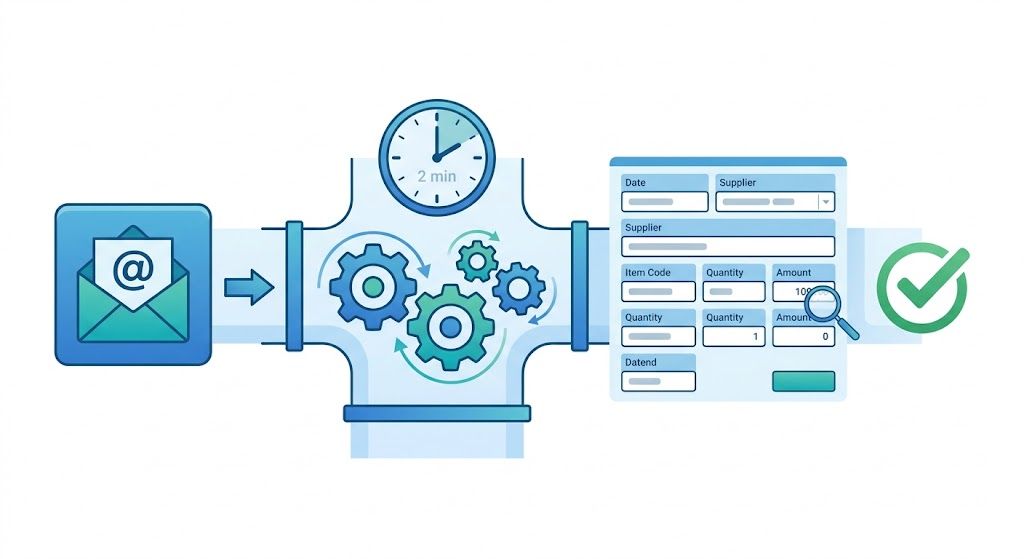 Automate Email Orders to ERP in Minutes