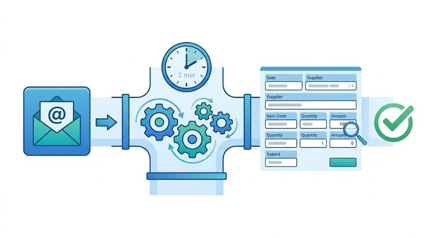 Automating Email Order Processing: From Inbox to ERP in Under 2 Minutes