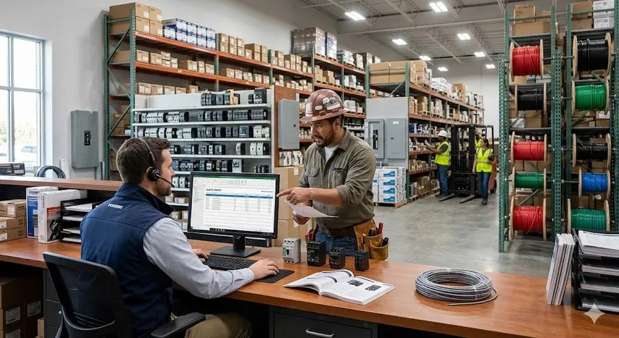 Distributeurs électriques : du devis au BC en 90 secondes