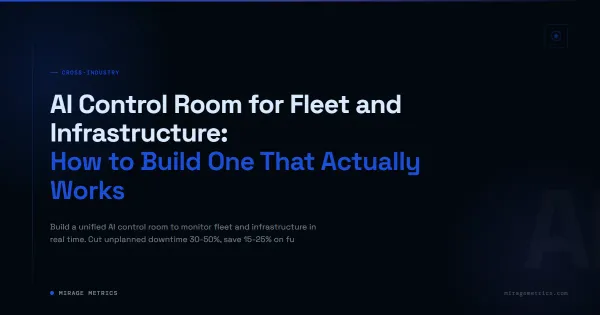AI Control Room Fleet Management Solutions