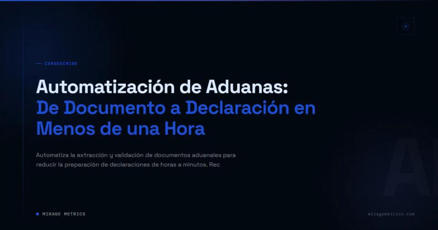Automatización de Aduanas: Declaración en una Hora