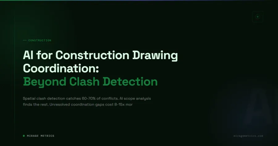 AI Construction Drawing Coordination Tool