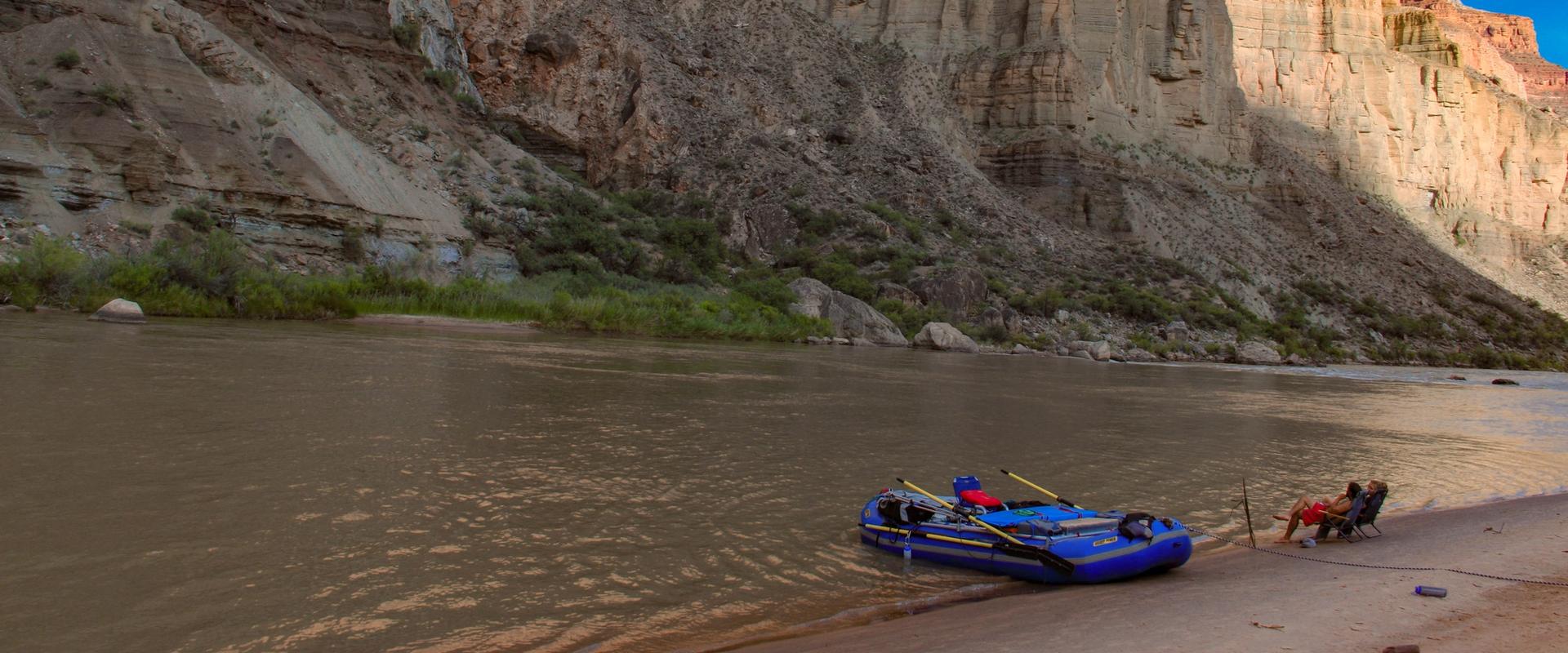 Relaxing by the river