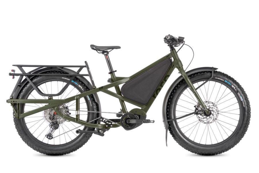 Tern Orox S12 e-bike in Pine, side view