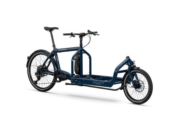 Larry vs Harry eBullitt EP801 cargo e-bike in Moondog, angled view