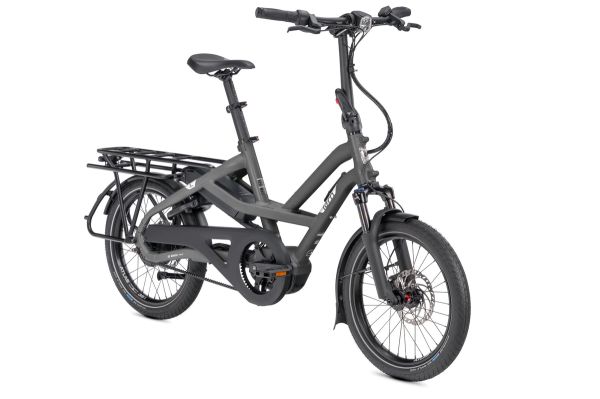 Tern HSD P00 e-bike in Basalt, three-quarter view