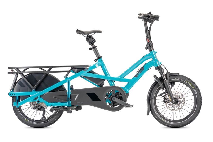 Tern GSD Gen 3 in Beetle Blue, side profile