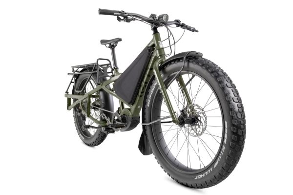 Tern Orox S12 in Pine green, front three-quarter view