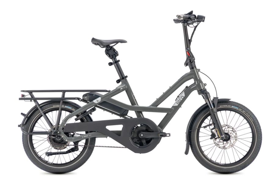 Tern HSD S9i Sport e-bike in Basalt, side view