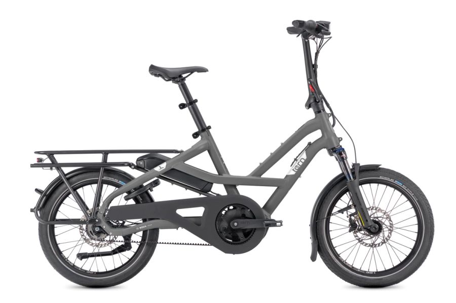 Tern HSD P5i e-bike in Basalt, side view