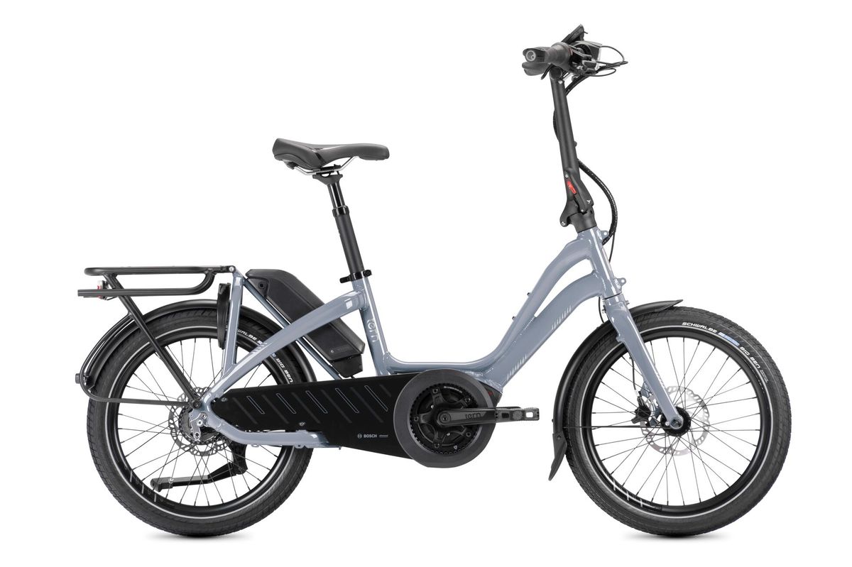Tern NBD in Silver Blue, side profile