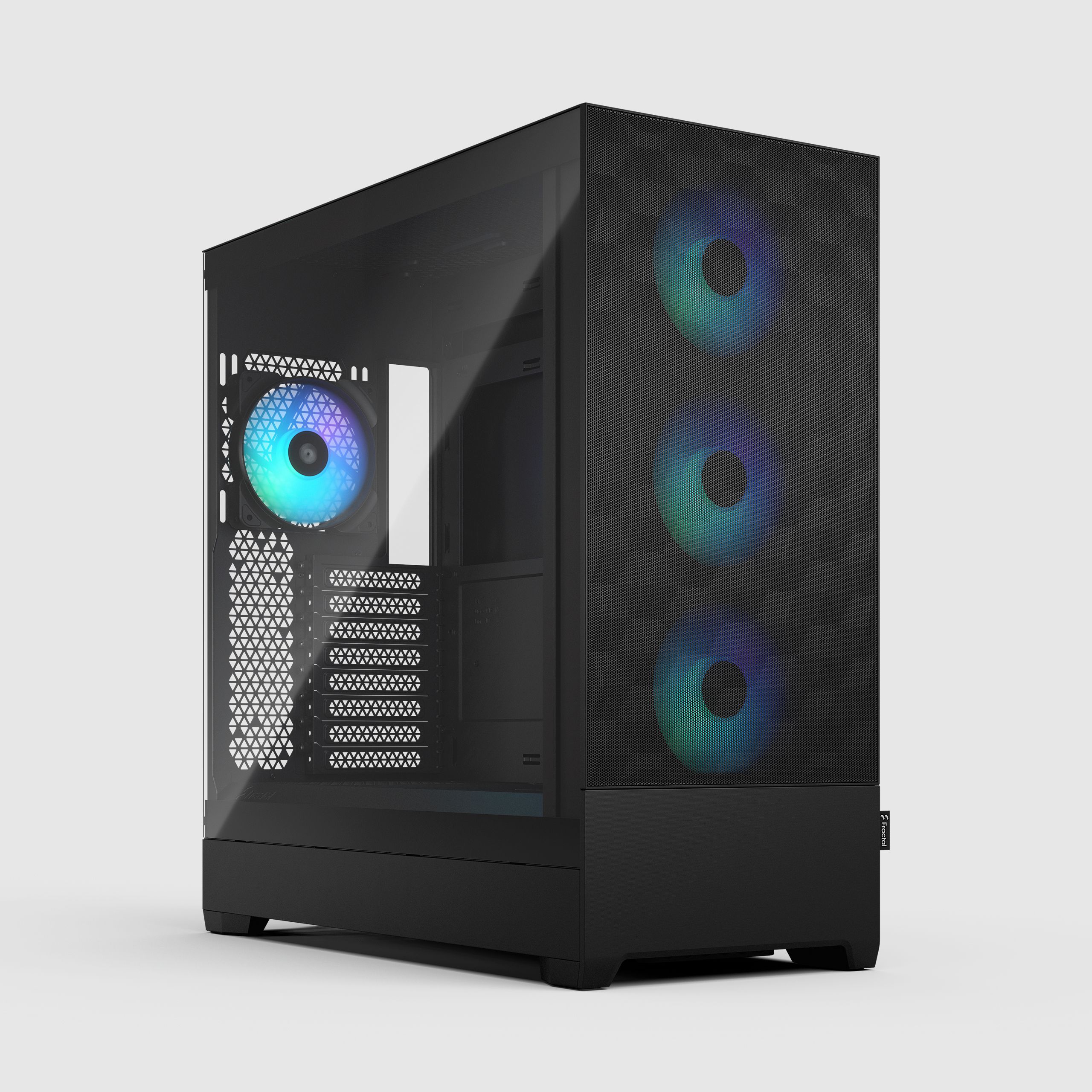 Pop XL Air RGB Black TG Clear Tint | Fractal Design