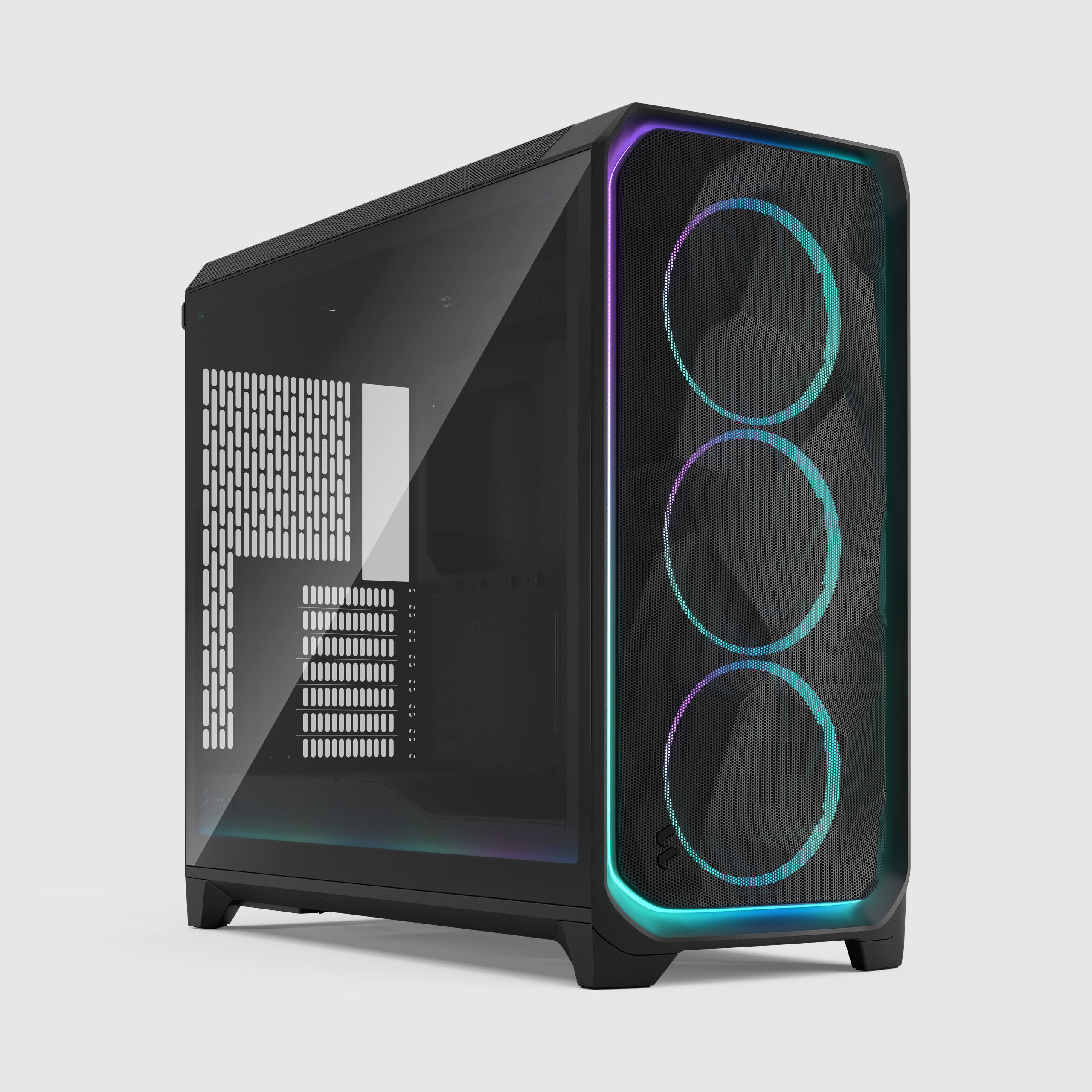 PCケース(自作PC用) Meshify 3 XL Ambience Pro RGB Black TG Meshify 3 XL Ambience Pro RGB Black TG Light Tint | Fractal Design
