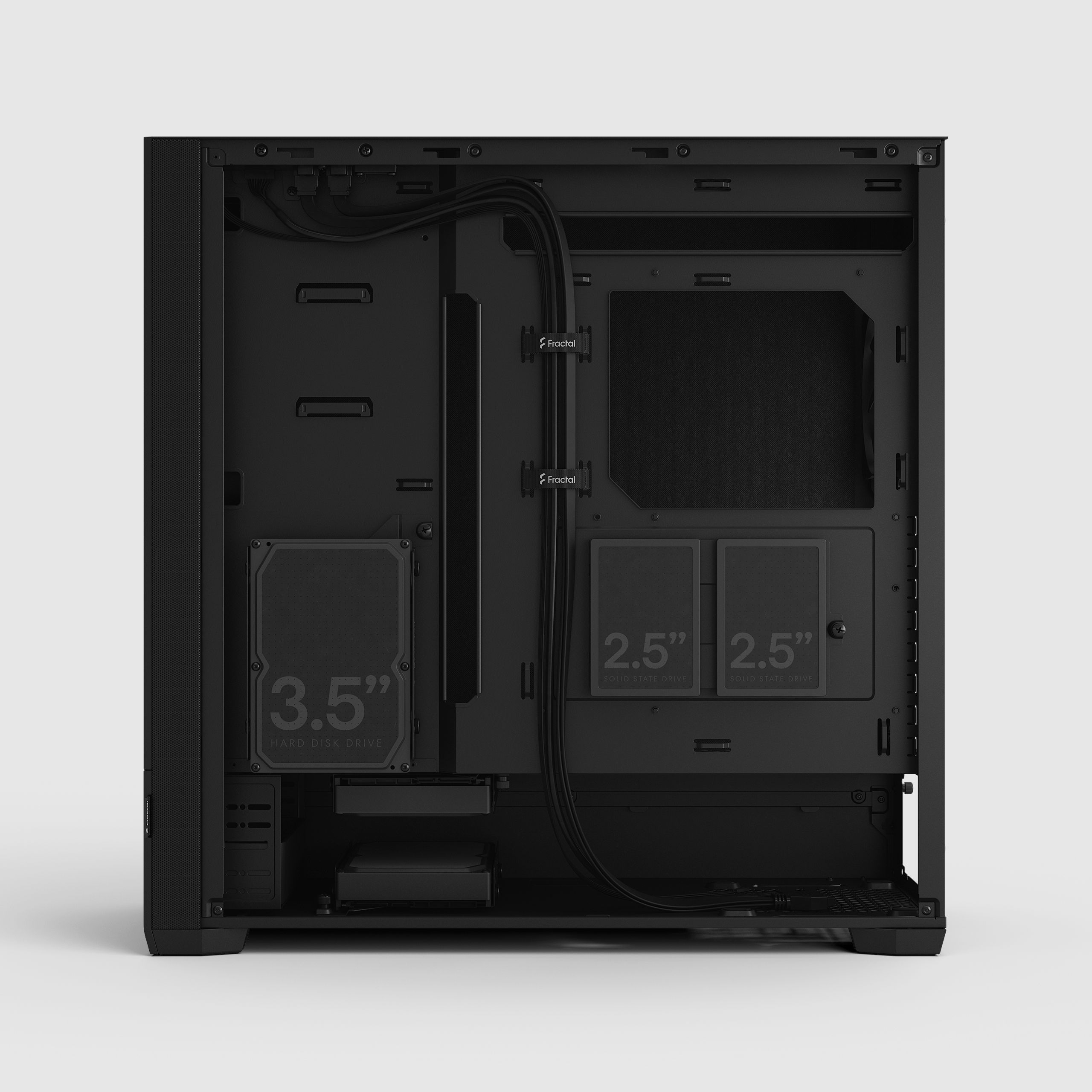 Pop XL Silent Black Solid | Fractal Design
