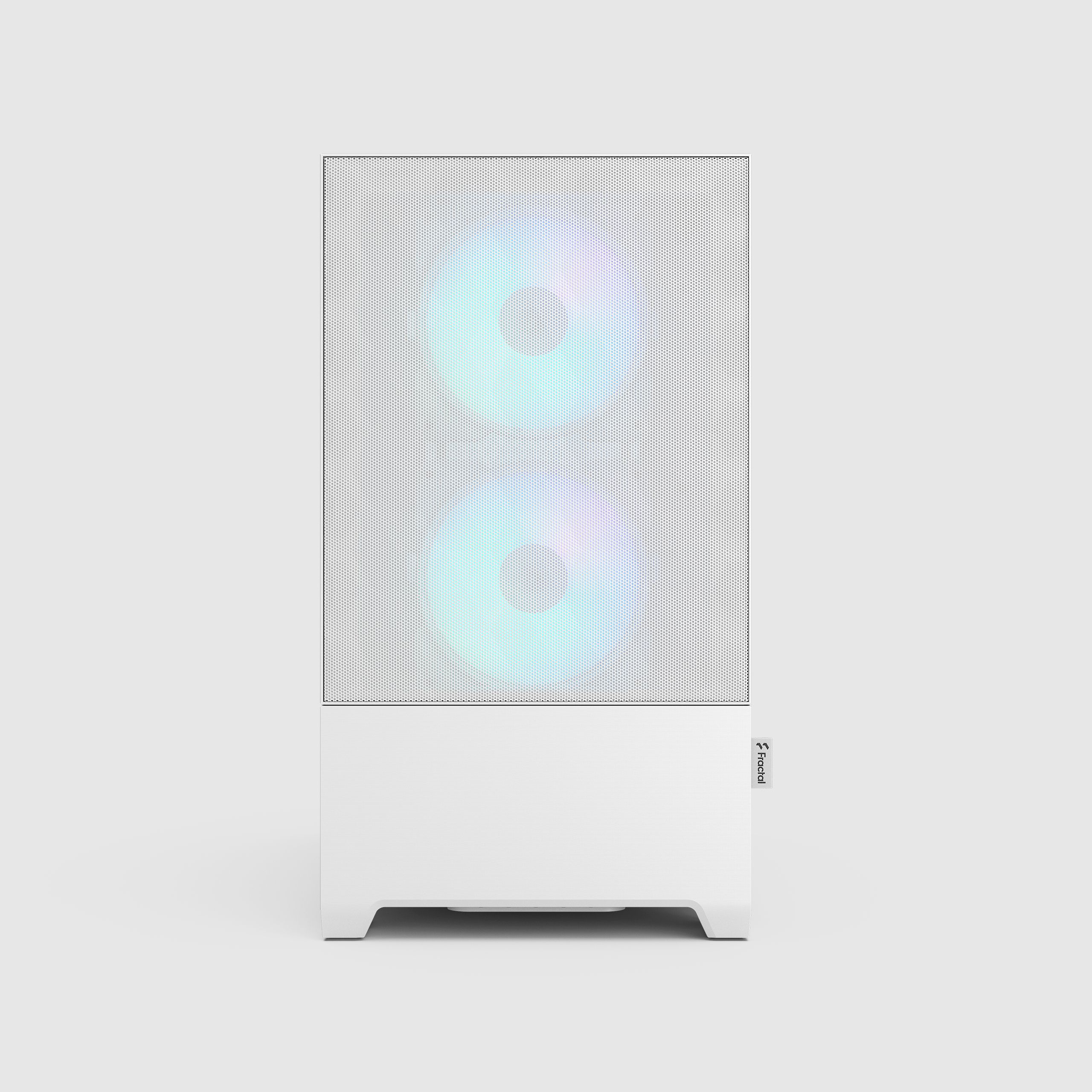 Pop Mini Air RGB White TG Clear Tint | Fractal Design