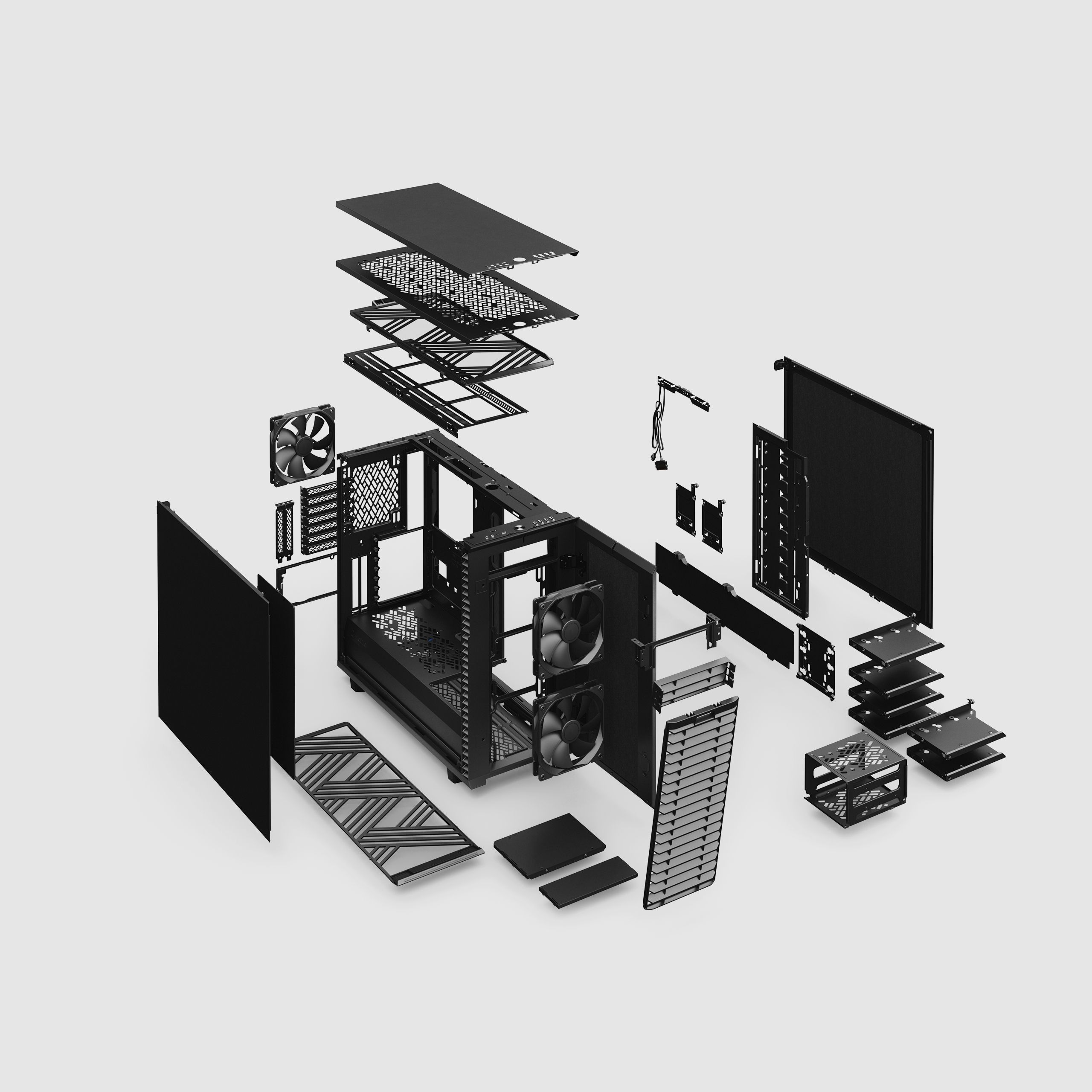 Define 7 Compact Black Solid | Fractal Design