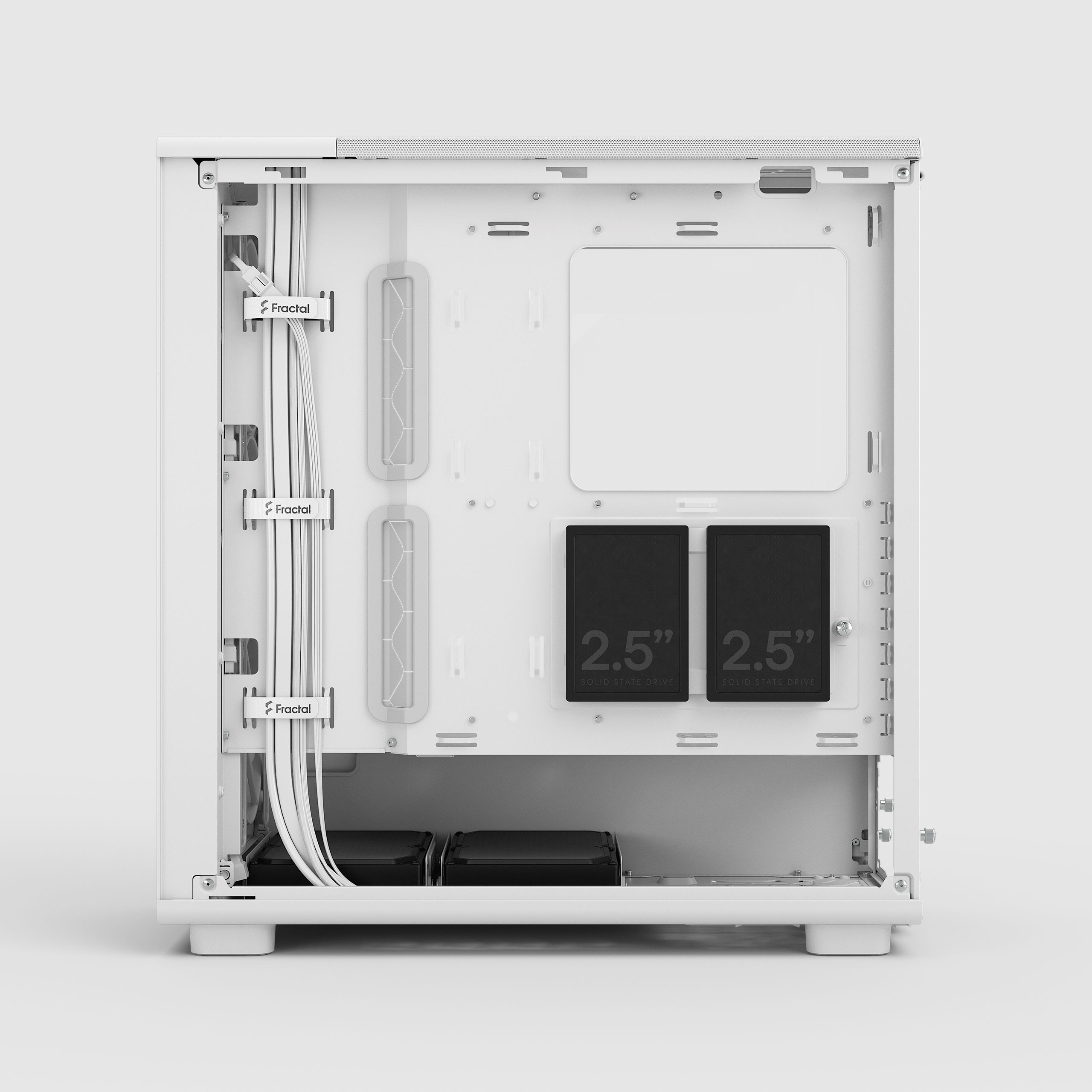 Epoch White TG Clear tint | Fractal Design