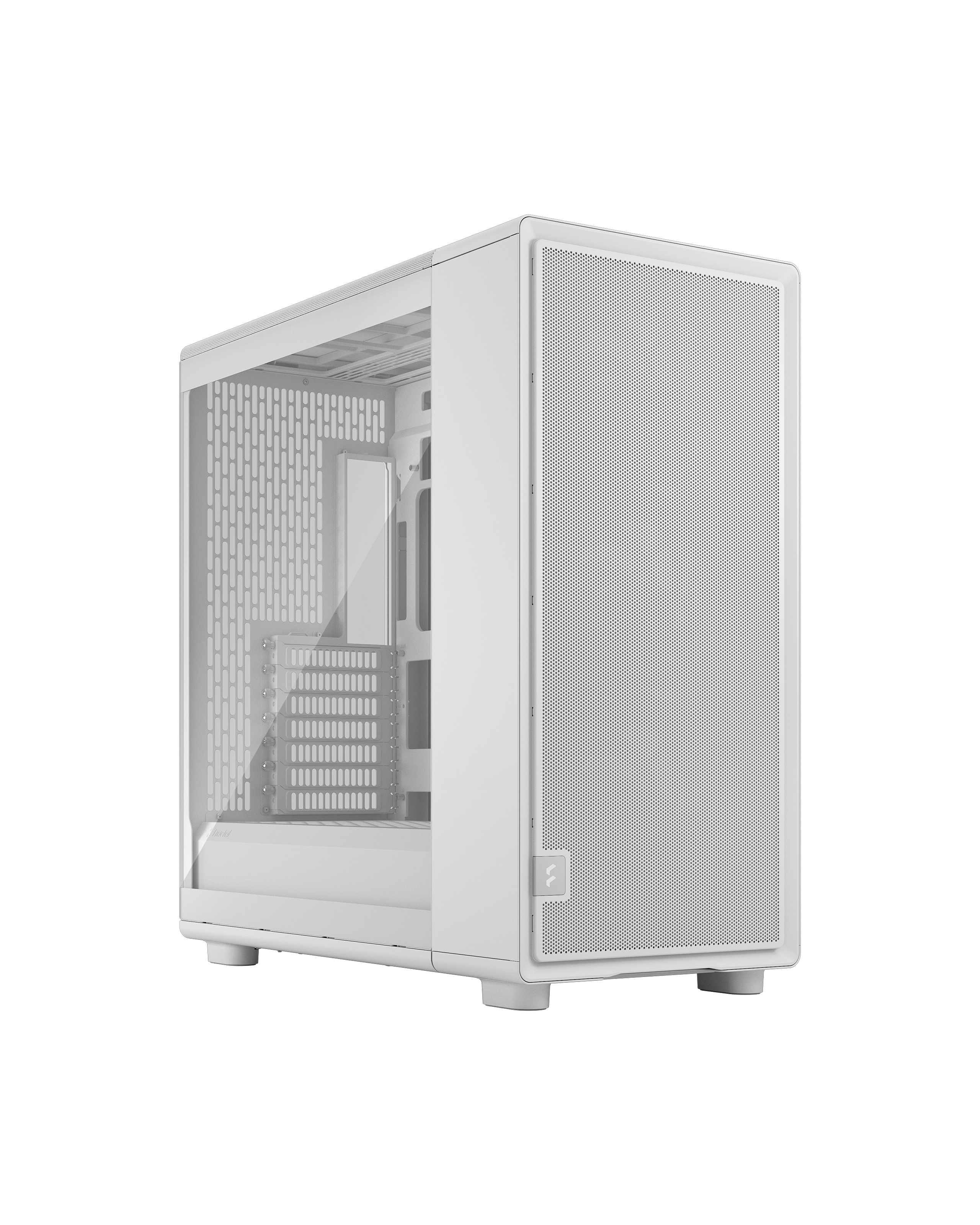 Epoch XL White TG Clear Tint | Fractal Design