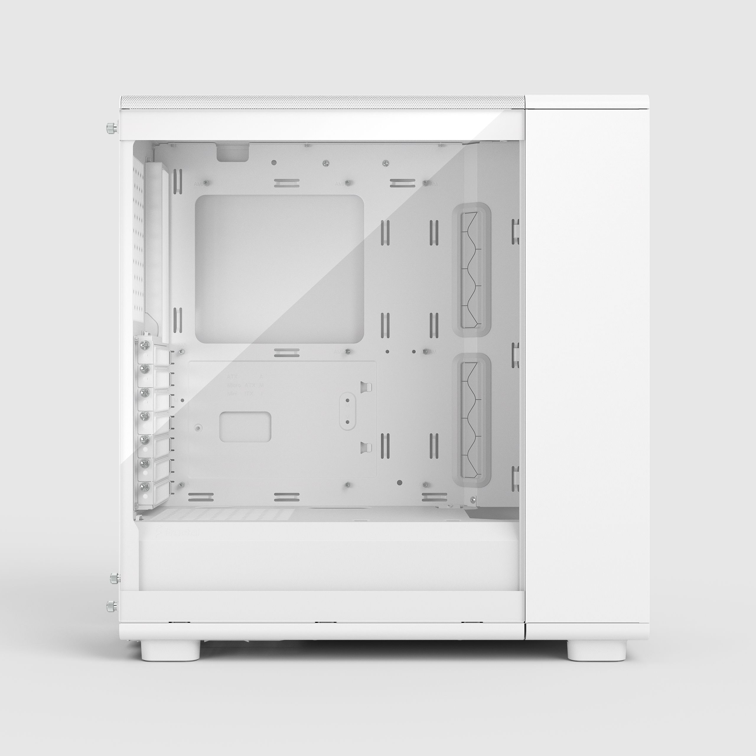 Epoch White TG Clear tint | Fractal Design